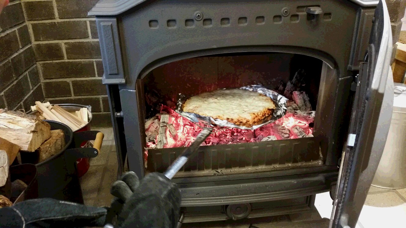 薪ストーブ大好きなお客様宅を訪問