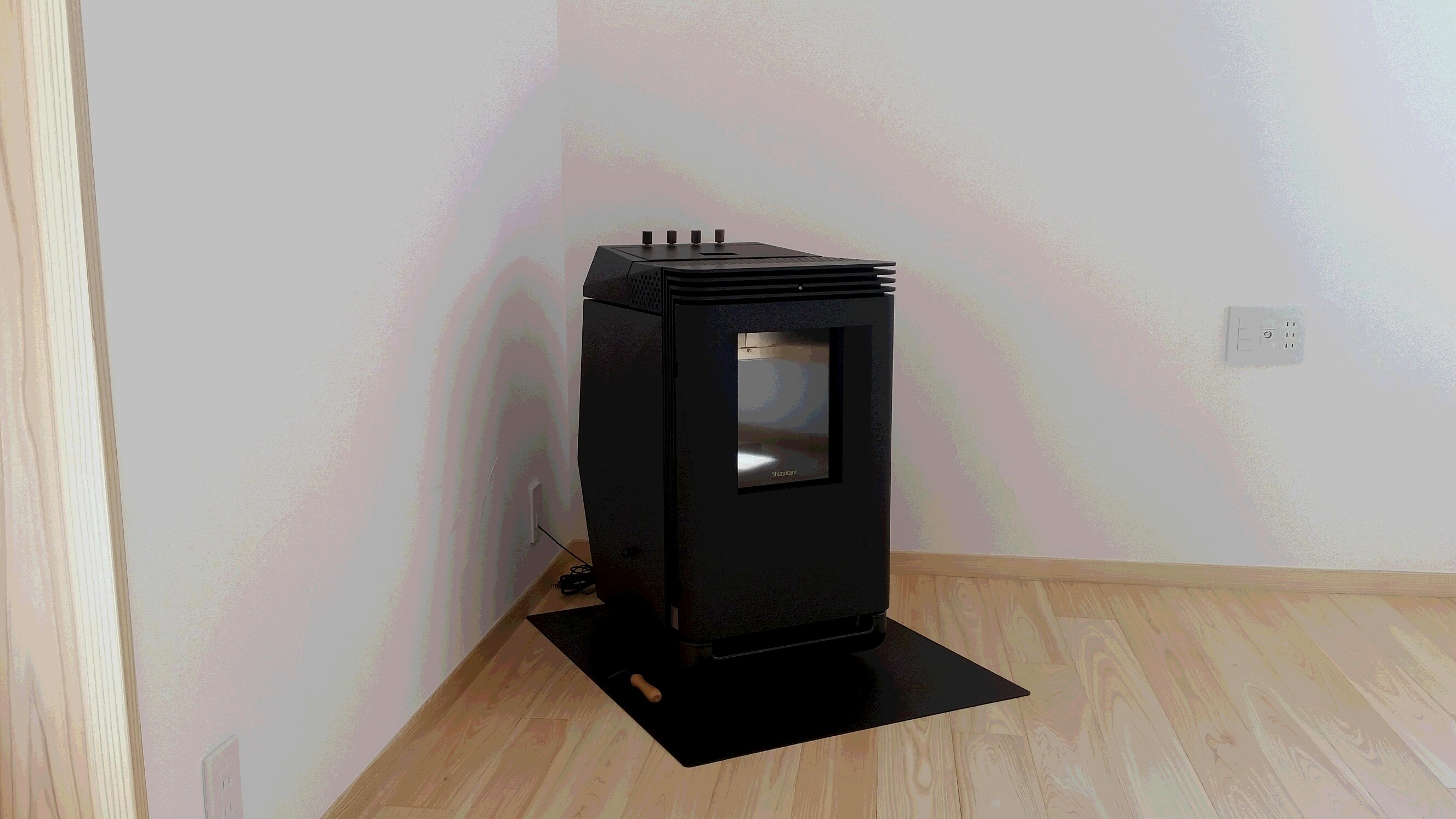 ペレットストーブ設置