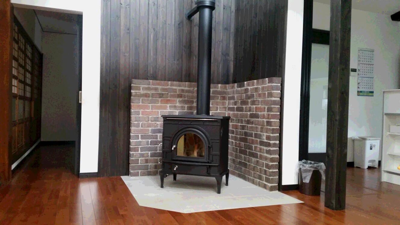 コンベクションヒーター　ラージ設置