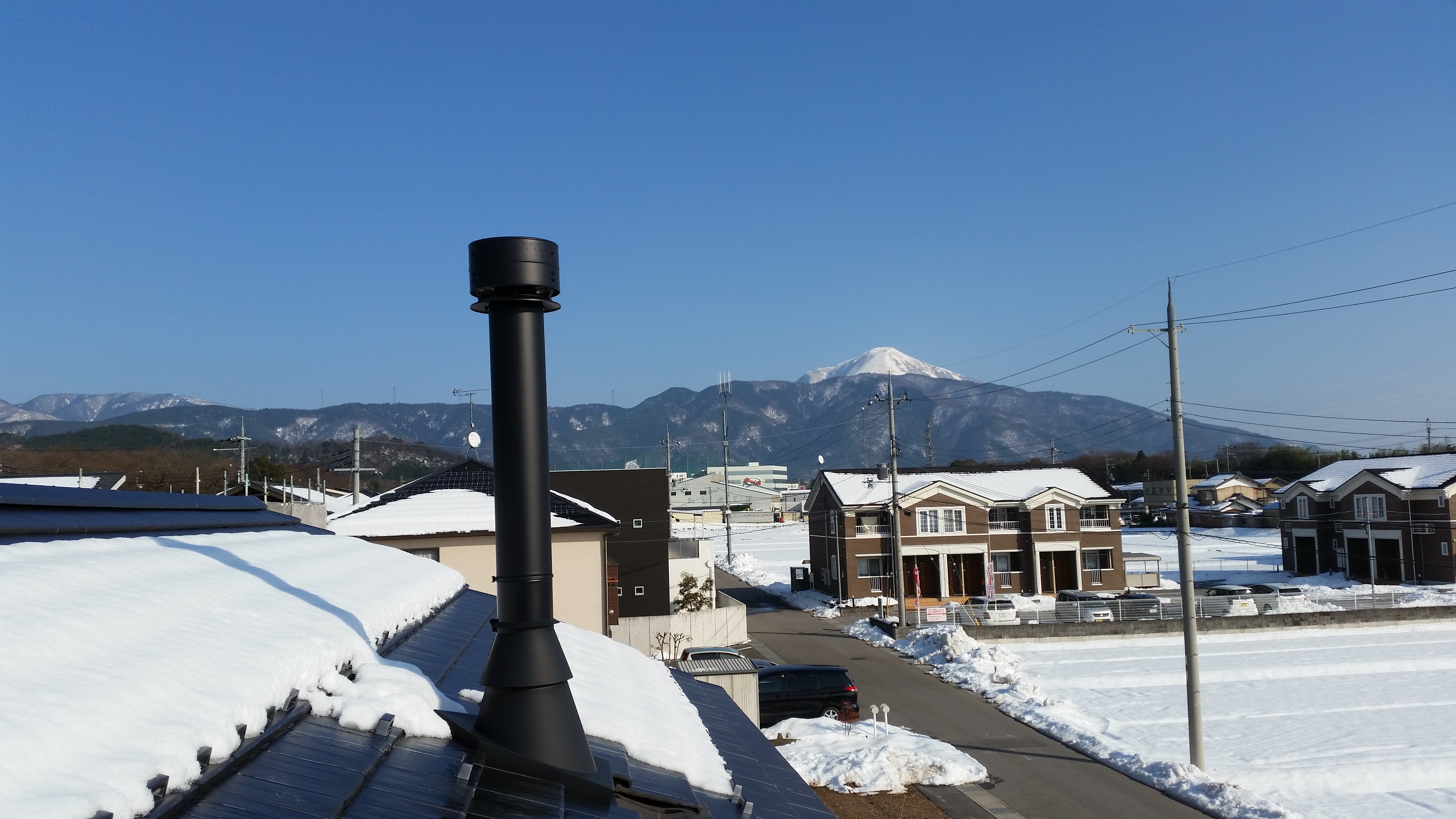 コンベクションヒーター　スモール設置